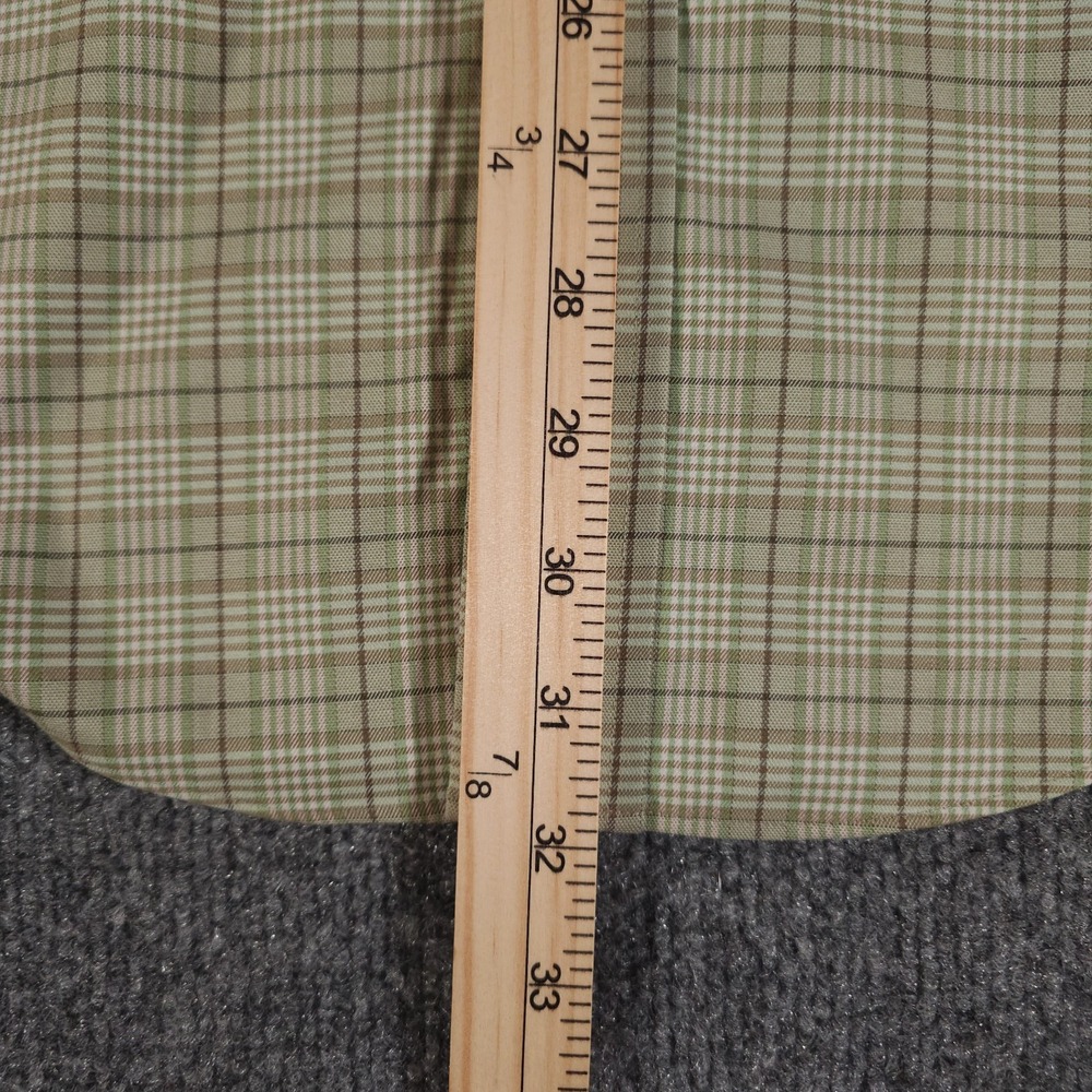 Brooks Brothers Plaid Button Down Slim Fit Non Iron Stretch Long‎ Sleeve Men's L - Picture 5 of 6